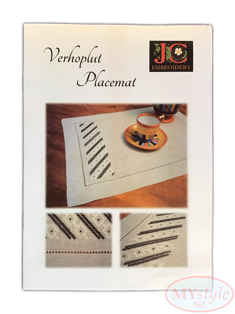 JC Embroidery, Verhoplut Placemat