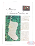 JC Embroidery, Medium Christmas Stocking #2