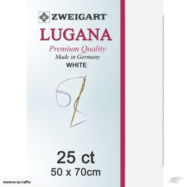 Zweigart Linen, Lugana 25ct - White