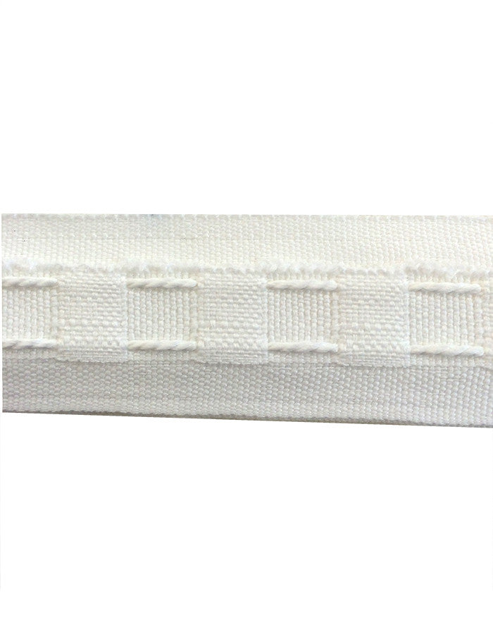 Curtain Tape White 29mm