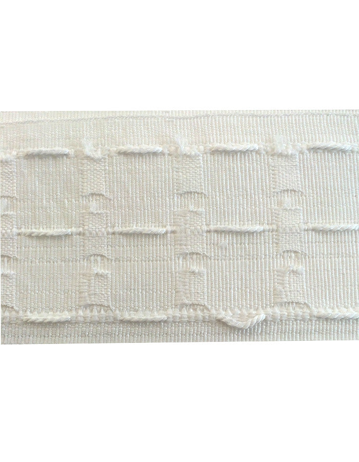 Curtain Tape White 75mm