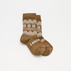 Lamington Christmas Socks, Gingerbread