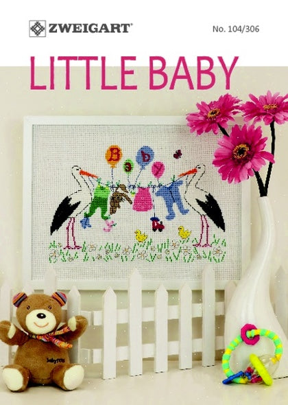 Zweigart Little Baby Cross Stitch Book